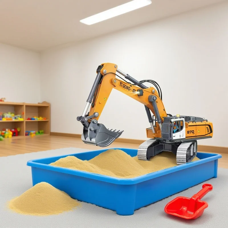 New Optimization Screw Drive Loader Remote Control Excavator 1/50 Alloy Engineering Vehicle Model Rc Construction Toy For Adults