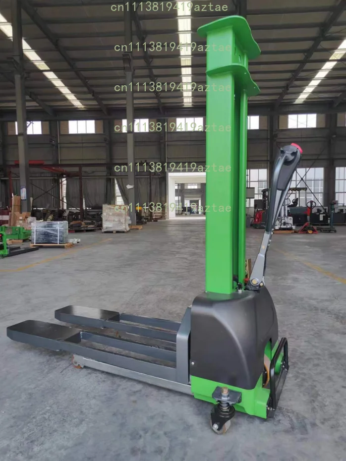 2026 Hot Sale 1 Ton Remote Control Truck-Mounted Electric Pallet Stacker Hydraulic Self Loading Forklift