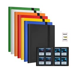 160-Pocket Extra-Large Trading Card Binder - Durable PP Material, Protective Album for Game and Collectible Cards