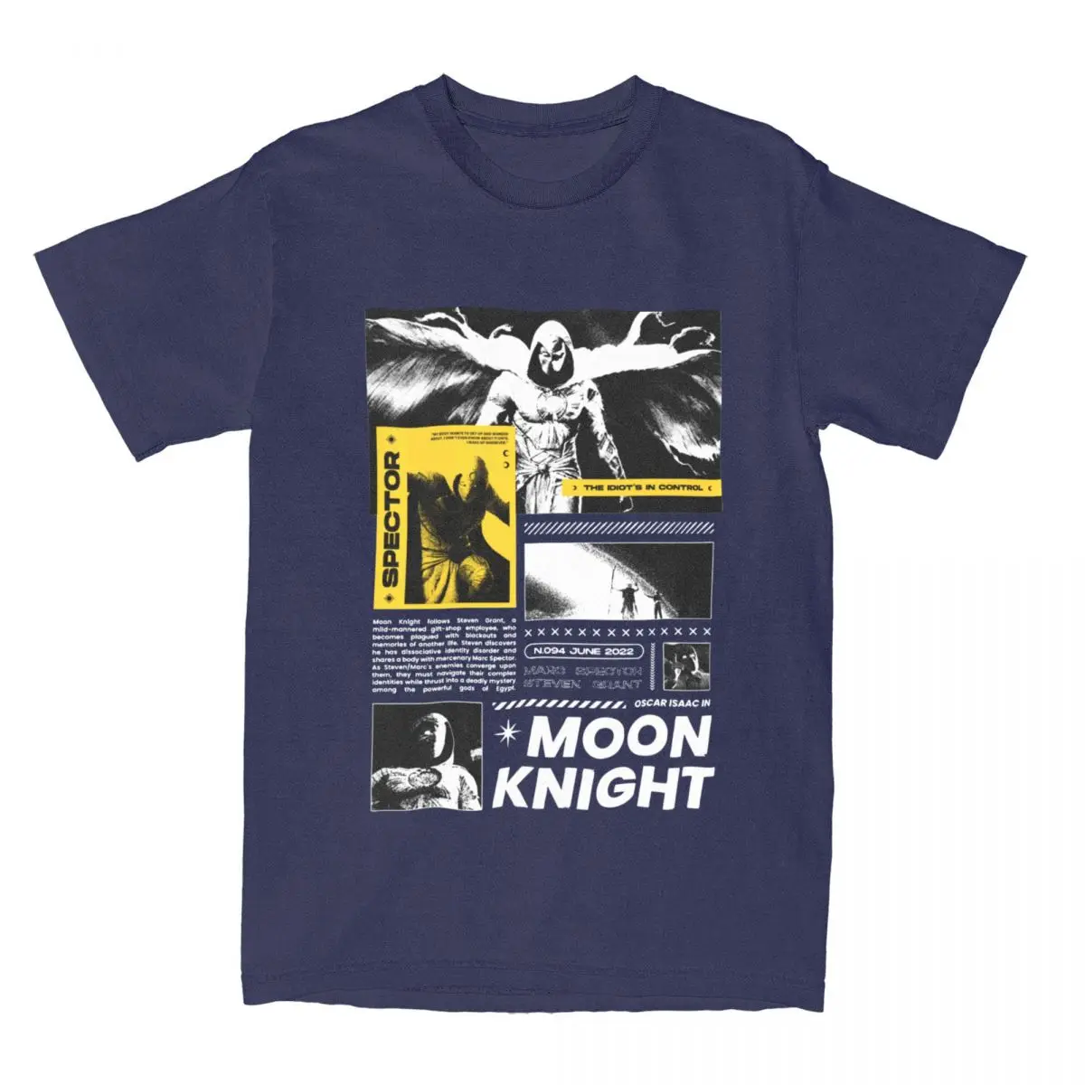 2025 نموذج جديد القمرية كافالير الرجال المرأة تي شيرت تيز قصيرة الأكمام الياقة المستديرة تي شيرت القطن الخالص حجم كبير الملابس #3