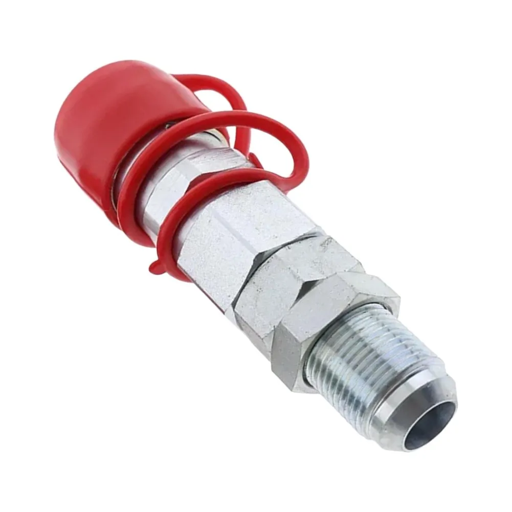 KV11305 AT312876 Flat Face Hydraulic Coupler Kit for 310G 240 110 210K 324J For Tractors Carbon Steel Material