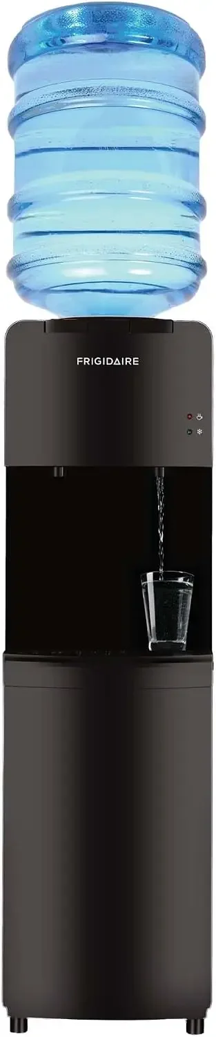 EFWC498 - Top Loading Cooler Dispenser -Hot & Cold Water - Child Safety Lock - Innovative Slim & Sleek Design, Holds 3 or 5