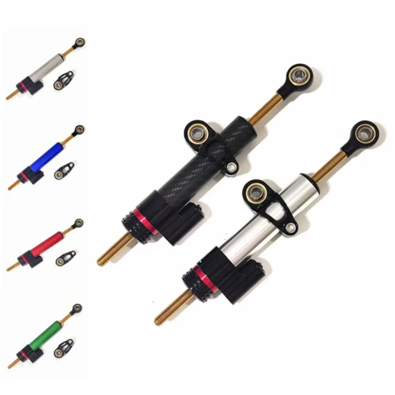 Universal Fit Motorcycle Steering Damper Steering Stabilizer Anti Head Shake Damping Device for Most Bikes