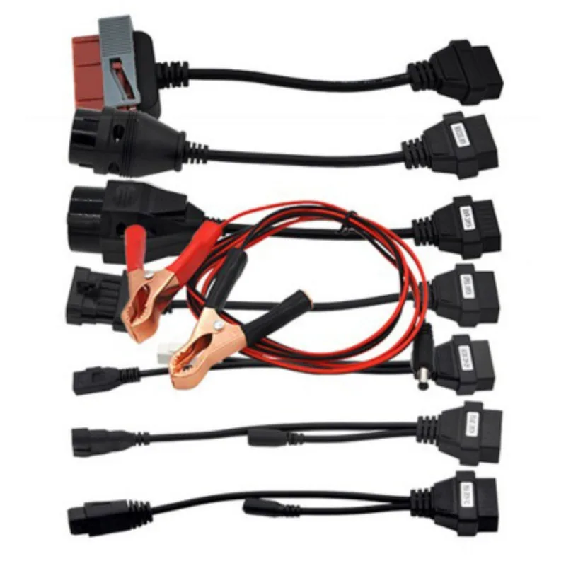Car Line 8-in-1 Set of Line Suitable for AK DS150E TCS CDP Pro Car Inspection Line