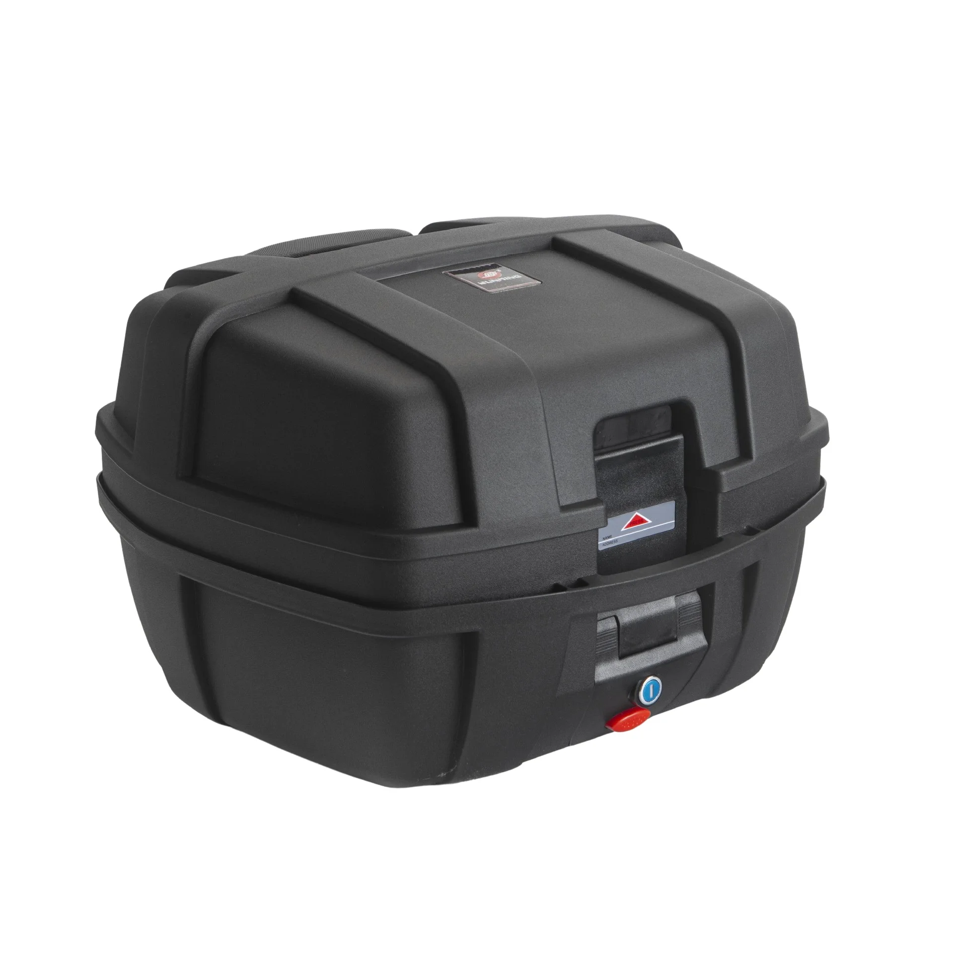 Coffre arrière de moto 39L YM-0839, support universel pour casque, polypropylène étanche avec serrure à clé, pour scooter