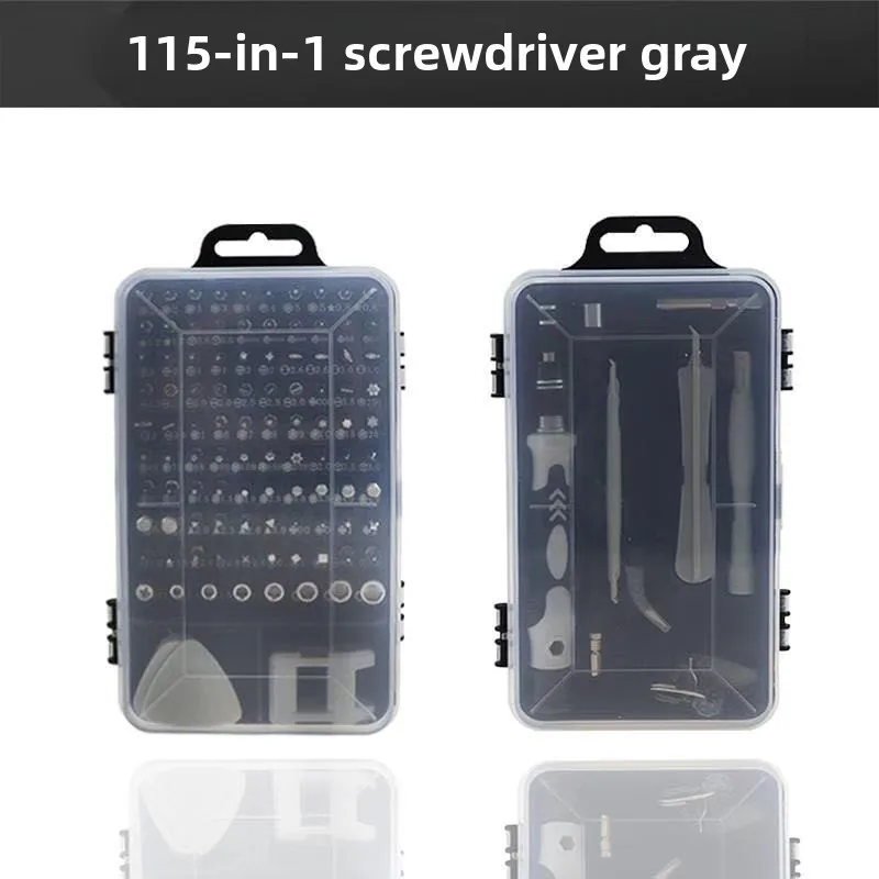 115 في 1 ترقية، تفكيك، كمبيوتر، صيانة متعددة الوظائف، مفك براغي الأجهزة، مجموعة مفكات براغي من سبائك الألومنيوم