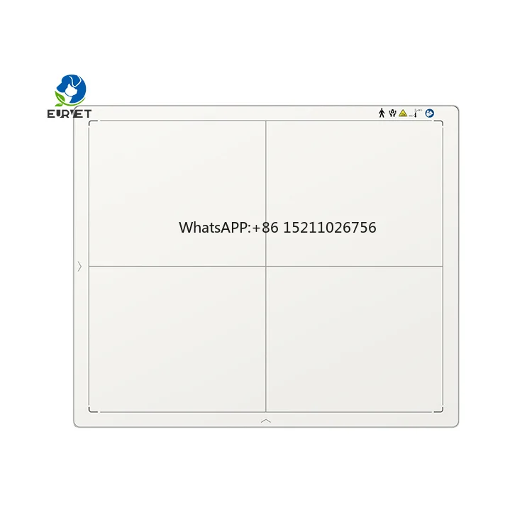 Wireless DR Cassette Detector ISO Digital Radiography Panel 16 Bit ADC Image Details ISync Automatic Exposure Detection