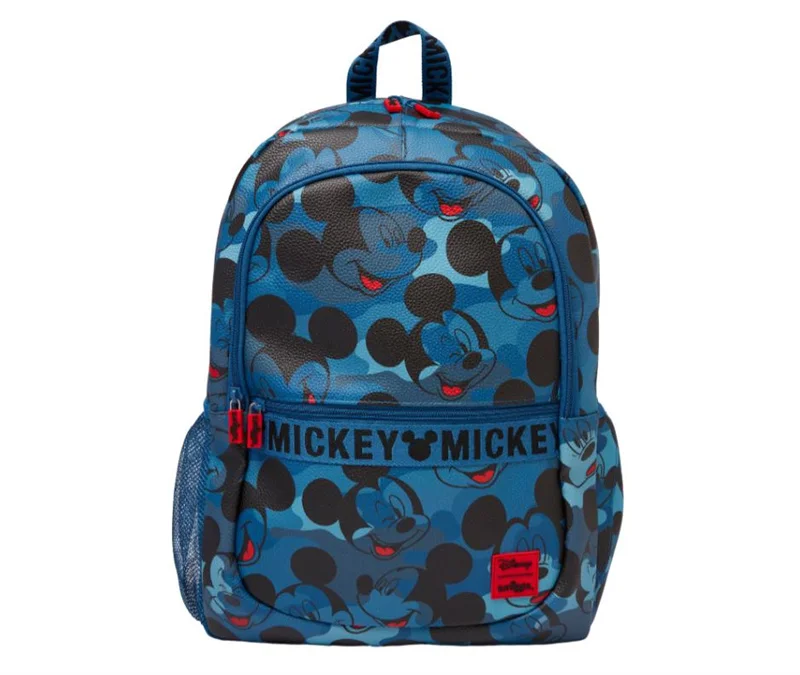 MINISO Original Disney Student Schoolbag Cartoon Minnie Mickey Mickey Mouse Backpack Aisha Princess Mermaid Backpack