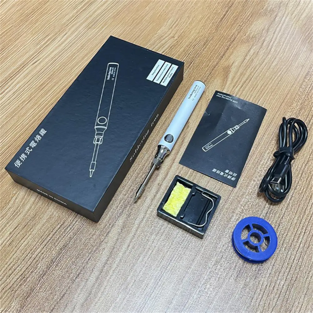 Imagem -06 - Xiaomi-carregamento sem Fio Ferro de Solda Elétrica Ferramentas de Solda de Reparo Portátil Carregamento Rápido Usb Bateria de Lítio