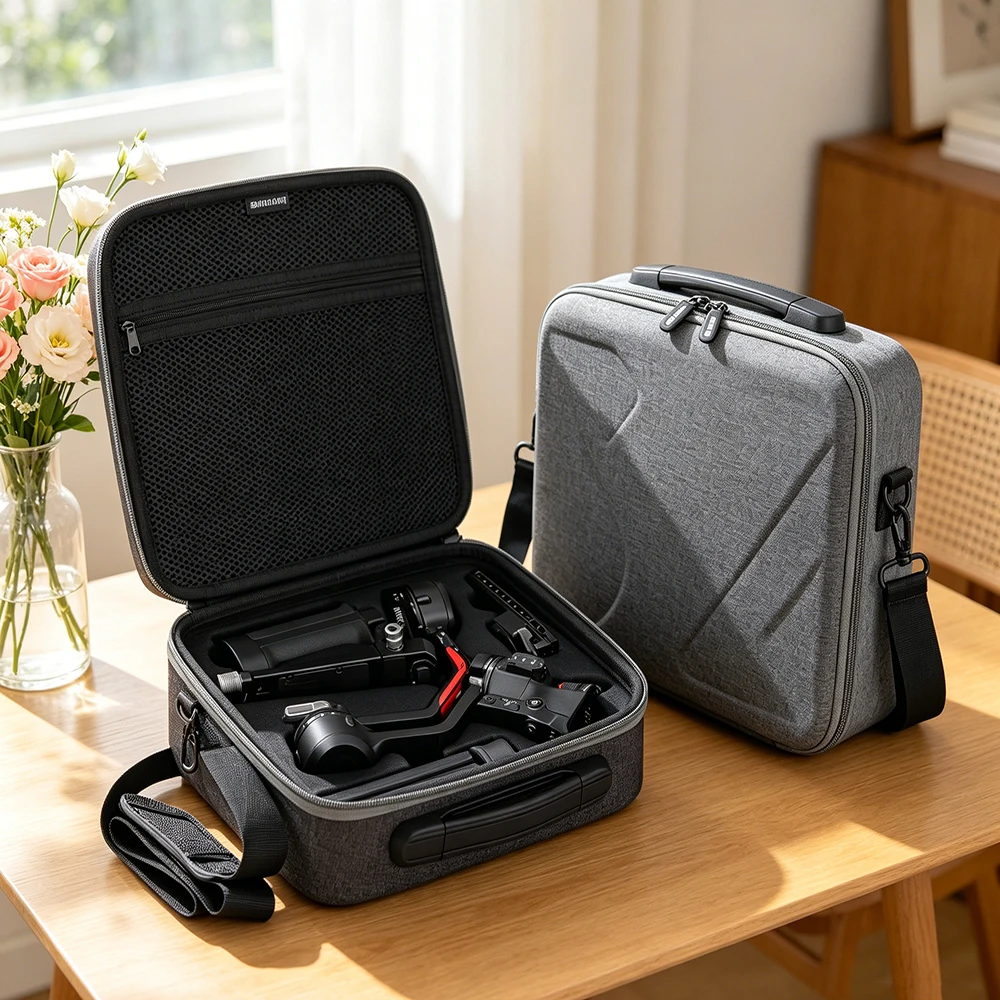 

Portable Carrying Case for DJI RS 4 Kit Handheld Gimbal Stabilizer Durable Protective Storage Bag Travel Organizer Accessories