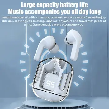 真無線藍牙耳機 雙耳入耳式小型運動立體聲低音TWS耳機 手機運動耳機 10 最佳銷售 空氣球 - №3