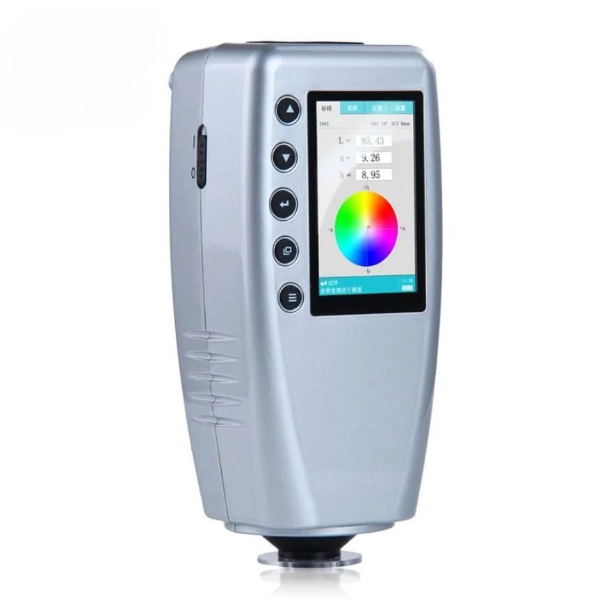 WR-10QC  Portable Colorimeter Color Analyzer Digital Color Tester Color Difference Meter TFT Display
