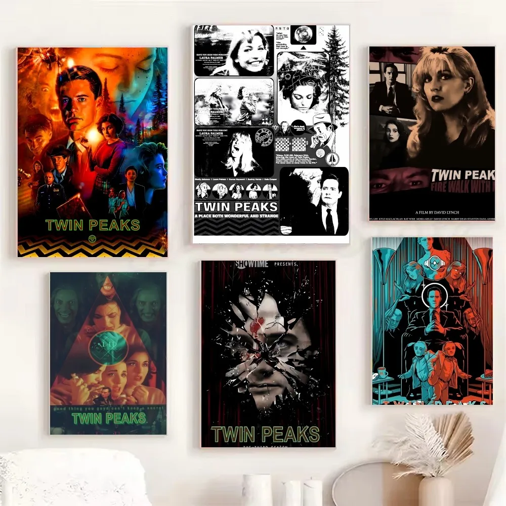 1 قطعة التوأم قمم التلفزيون المشارك المشارك ورقة طباعة غرفة المعيشة المنزلي غرفة نوم مدخل بار مقهى الفن اللوحة الديكور