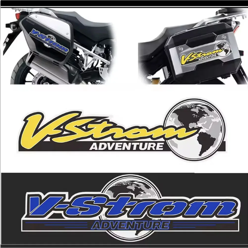

1050XT For Suzuki V-STROM DL 1000 650 250 1050 XT Tank Pad Luggage Cases ADVENTURE TOURER Motorcycle Stickers VSTROM 2019 2020