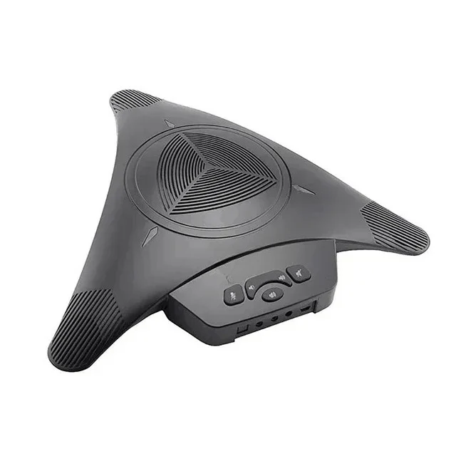 

For Home Office Full Duplex 360 Degree Voice Pickup Noise Reduction Conference Room Omni directional Microphone Speaker