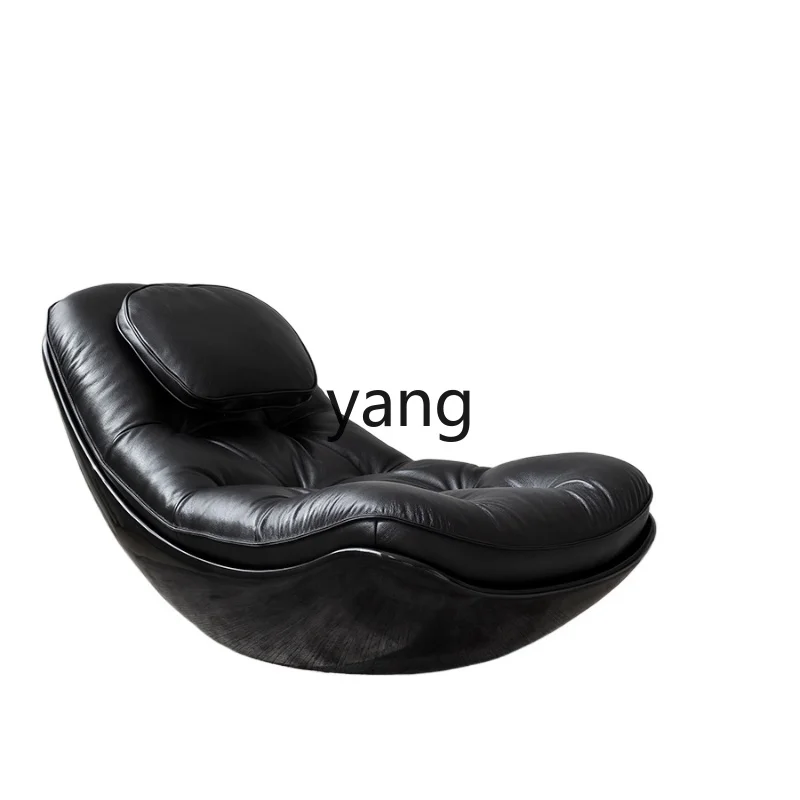 

Yjq Genuine Leather Fiberglass Egg Shell Floor Lazy Relaxed Dog Nest Lying Sofa Armchair