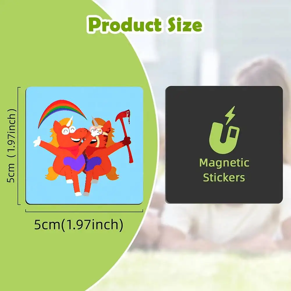 FOR Buddy the Unicorn Magnetic Refrigerator Magnets Cute And Creative Refrigerator Magnets Souvenirs And Gifts