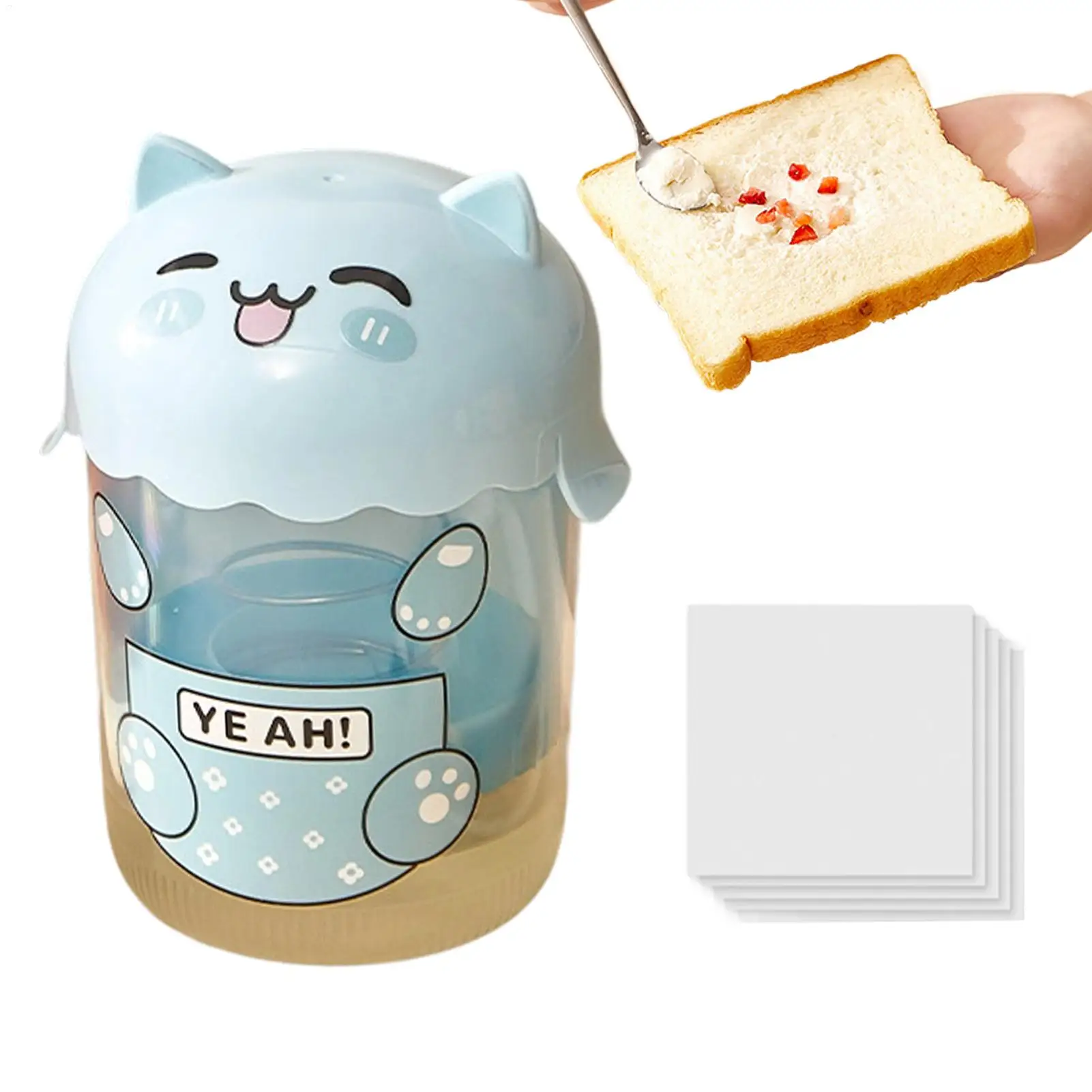 

Yogurt Strainer Cat Shaped Yogurt Strainer Dustproof Food Sieve Sifter Kitchen Tools For Baking Milk Coffee Cheese Making