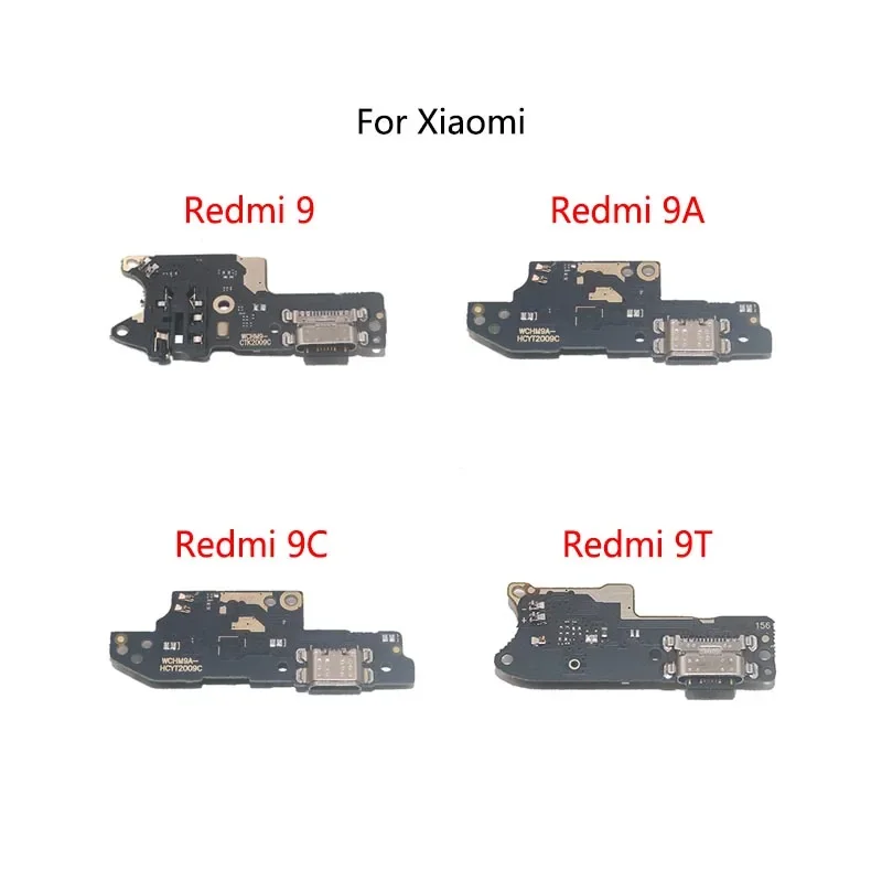 

USB Charge Dock Port Socket Jack Connector Flex Cable For Redmi 9A 9C NFC 9T Charging Board Module Repair Repalce Parts