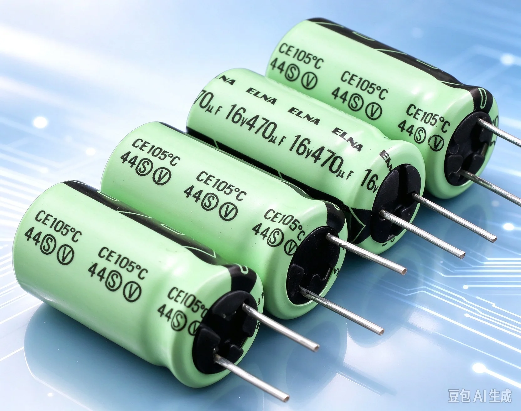 20pcs  for ELNA Vintage SV‑Mark Hi‑Fi Decoupling Electrolytic Capacitor 16V 470UF Original Made‑In‑Japan