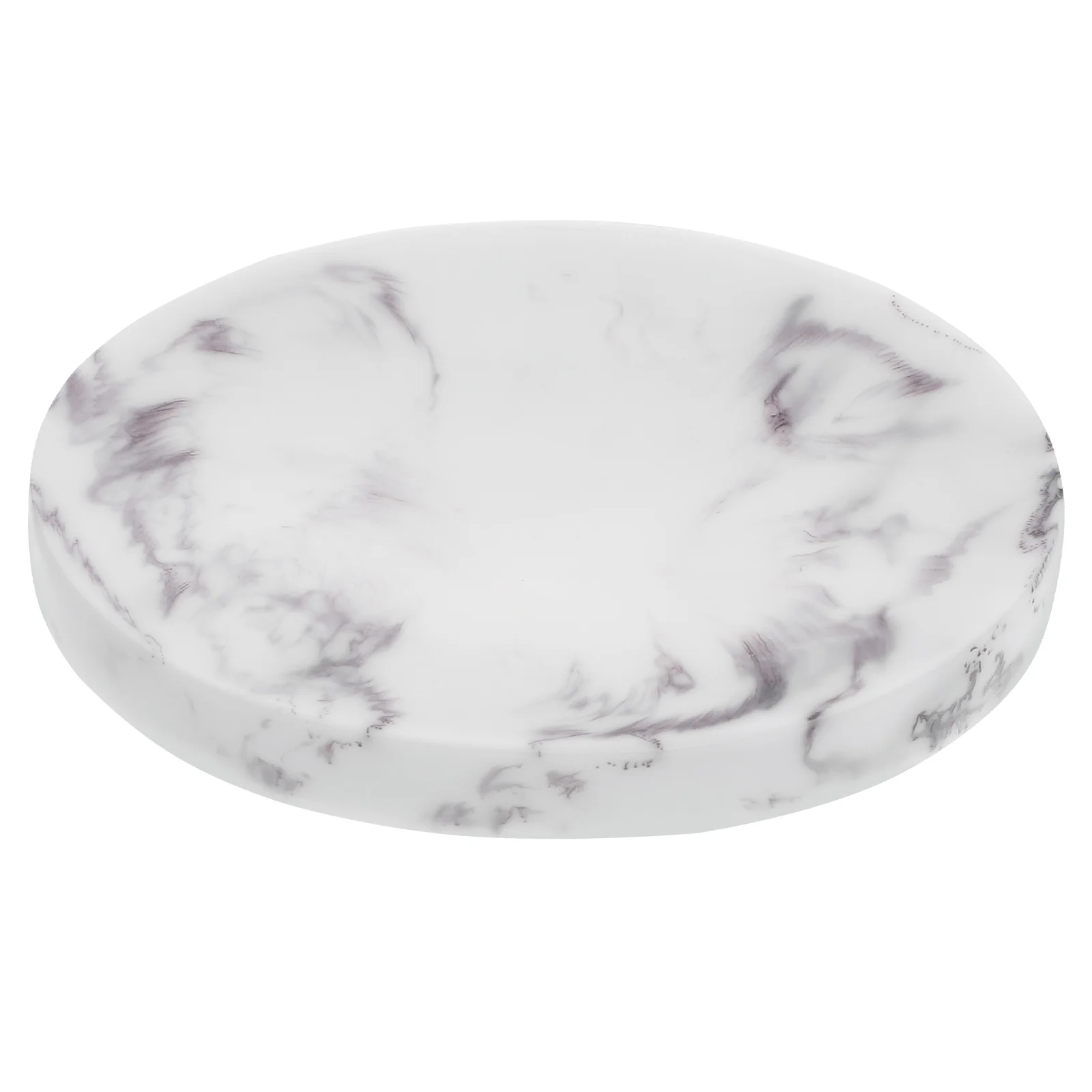 Nordic Style Soap Dish Exquisite Resin Soap Box with Marble Pattern Durable Soap Holder for Home Decoration