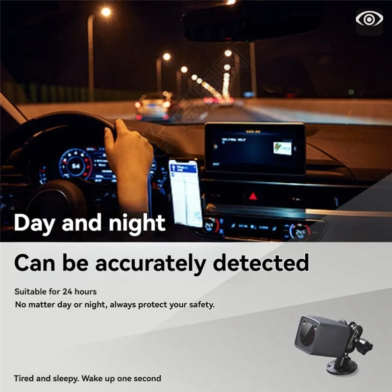 -A96Z Blink Monitoring Face Recognition Device Face Recognition Safety Driving Monitoring Sensor Anti-Sleep Fatigue Warning Devi