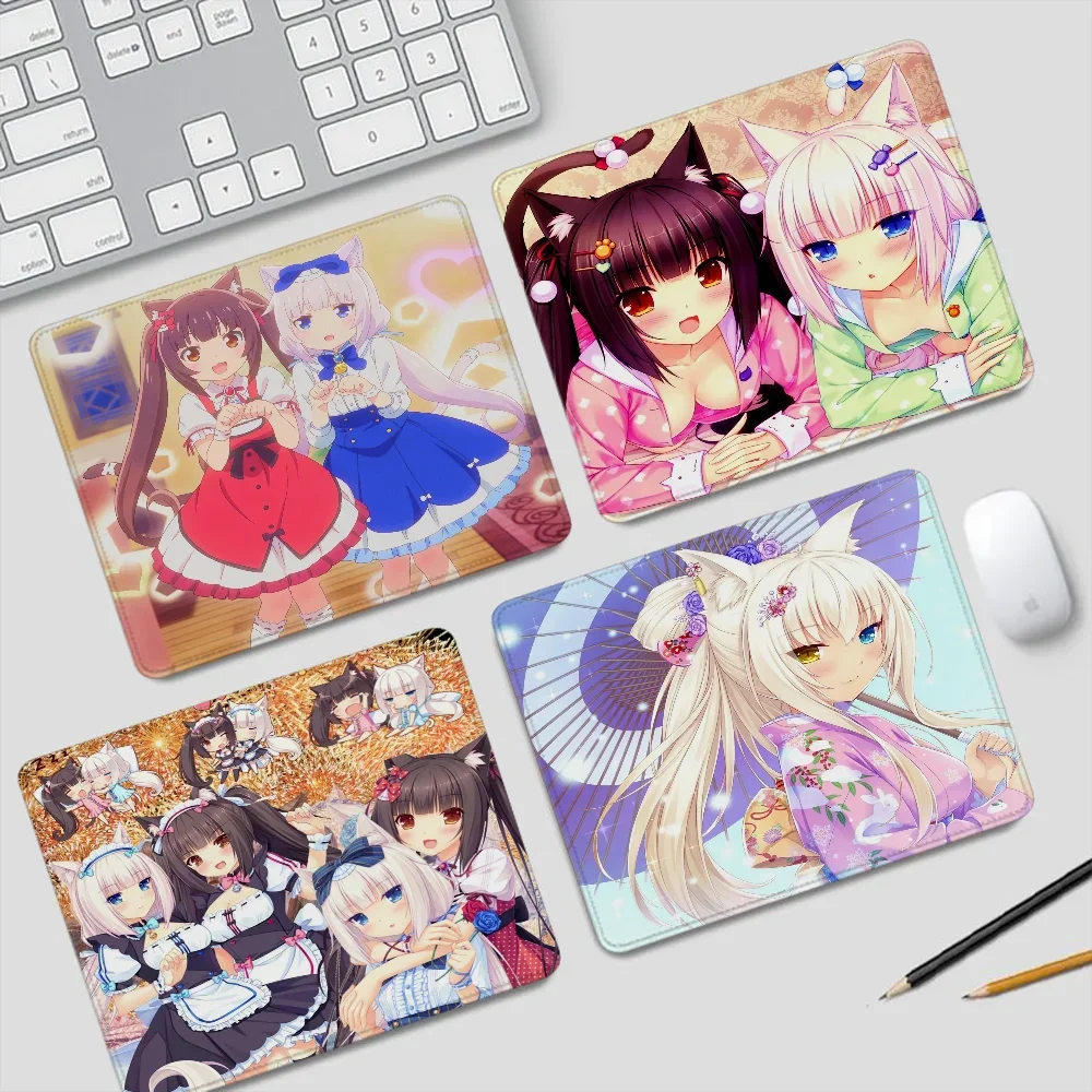 

NekoPara Маленький коврик для мыши Аксессуары для геймерского стола Офисный коврик Игровые коврики Коврик для мыши Офисный коврик Аниме Гаджеты Компьютерный ковер Mause