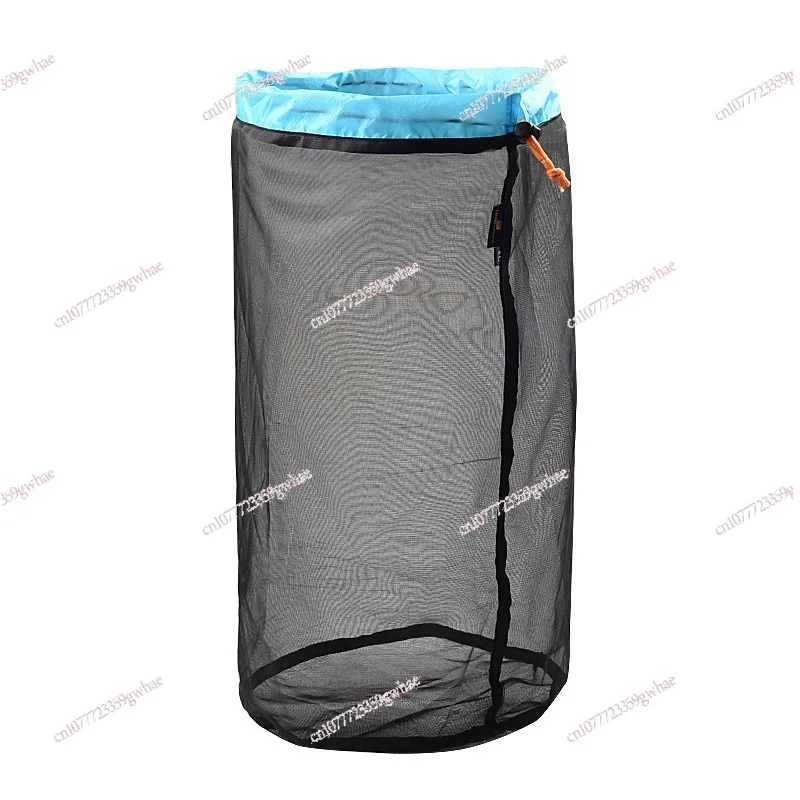 Mesh Bags Lightweight Sack Drawstring Storage Pouches for Camping Hiking Laundry GroceryGoods in stock