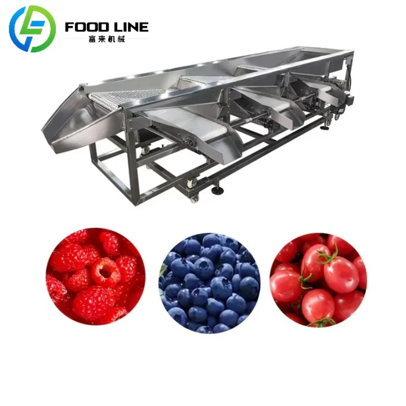 آلات تجهيز الفواكه والخضروات، آلة فرز قطر الفاكهة والكرز والطماطم والتوت الصغيرة