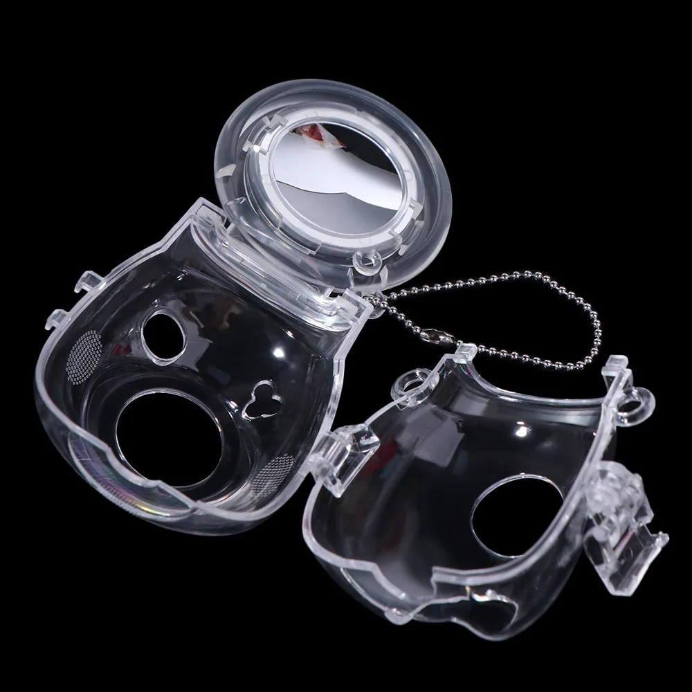 Waterproof Selfie Mirror Crystal Case Set Transparent Protection Case Crystal Case Camera Bag Self Mirror Multipurpose