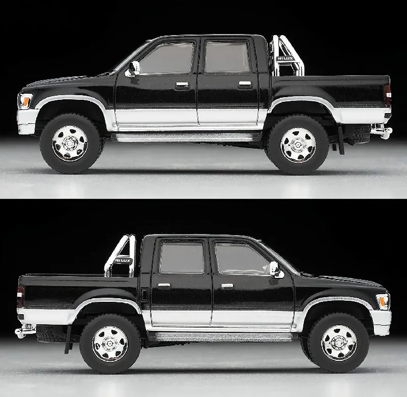 TOMYTEC TLV 1/64  LV-N255c 4WD Hilux pickup Double Cab SSR-X with Extra Equipment 1995 Die-cast alloy car model  display gifts