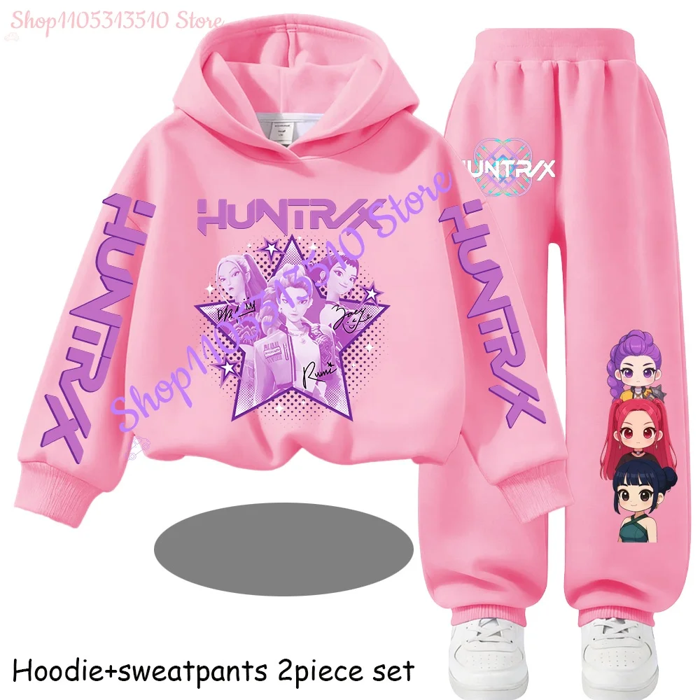 Girls Huntrx Hoodie Set 5