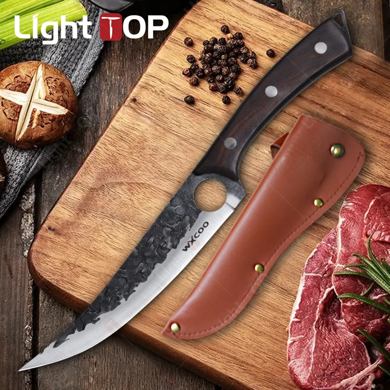 

Ultra-sharp Boning Knife Professional Japanese Chef's Knife Kitchen Knives Stainless Steel Meat Cleaver Forged Beef Meat Cutter