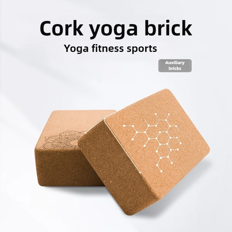 

Аксессуары для спортзала Bloque de Yoga Corcho Antideslizante, Ladrillo de Yoga Alta Densidad para Niños, para Baile Fitness Gimnasio