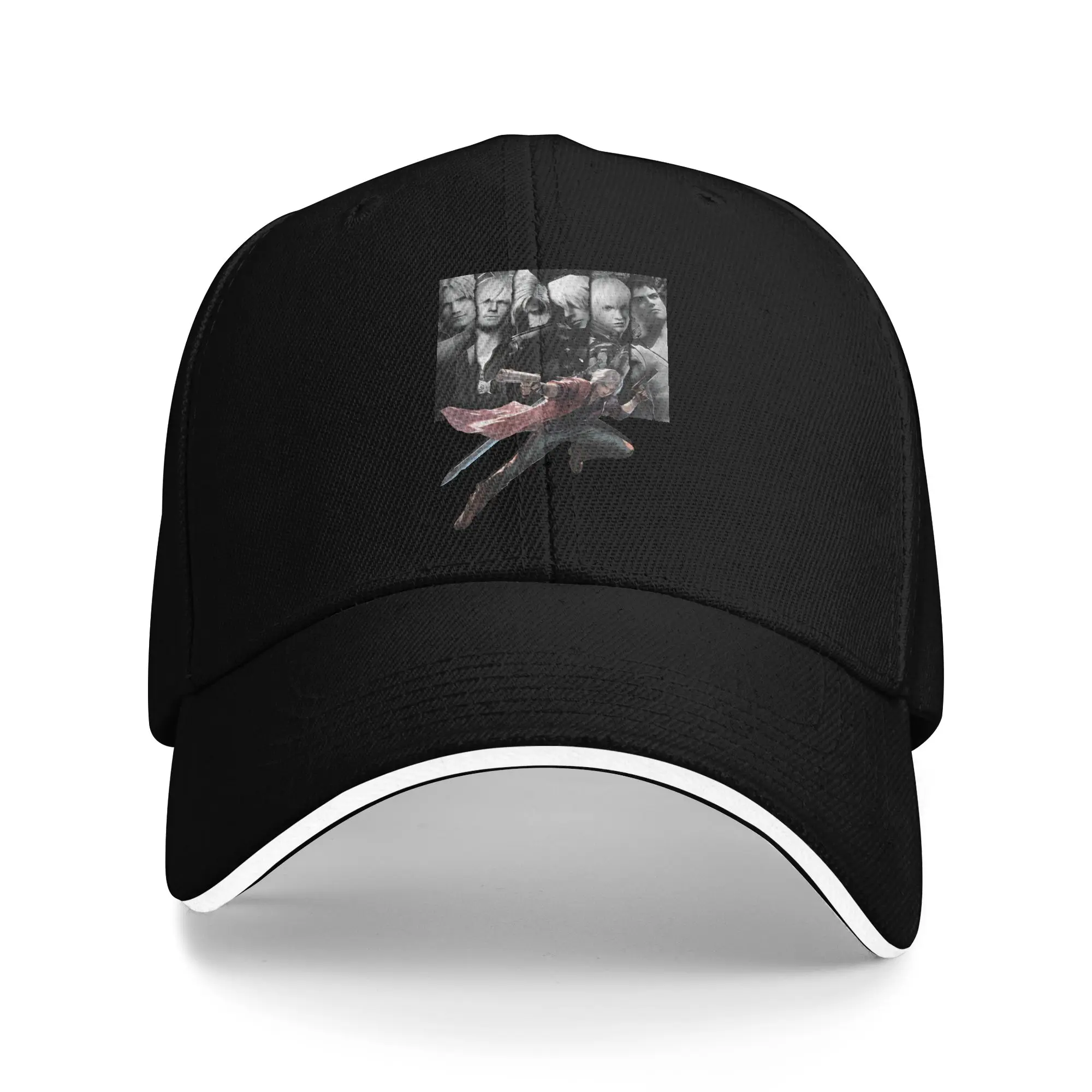 Devil May Cry 3 Dante's Awakening Game Baseball Cap Men Adult Design Trucker Hat Spring Vintage Kpop Rock Sun-Proof Snapback Cap