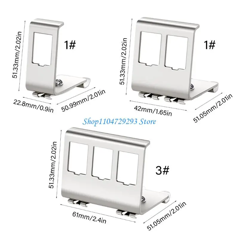 Y2GD Metallo industriale Montaggio guida DIN Strumento capacità carico Meno meccanismo scorrimento per dello