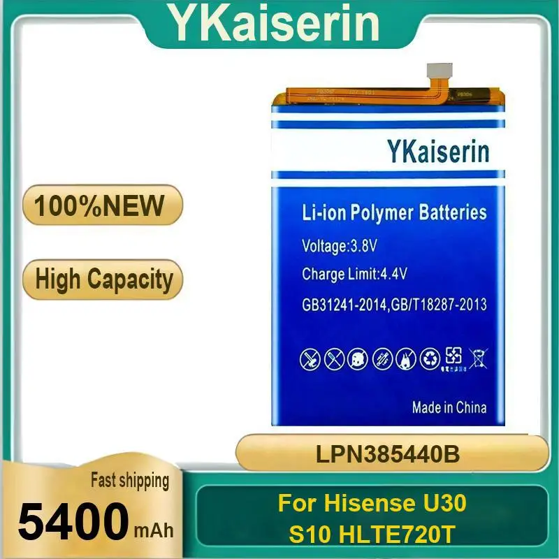 

Для Hisense U30 S10 HLTE720T аккумулятор мобильного телефона LPN385440B продлененная производительность портативный 5400 мАч