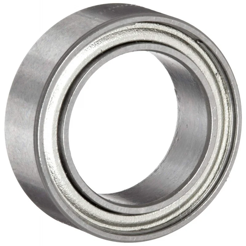 R168ZZ Deep Groove Bearings 6.35x9.53x3.18mm Double Bearing High Carbon Chromium Bearing Steel(GCr15) Roller Guide Bearing 2pcs