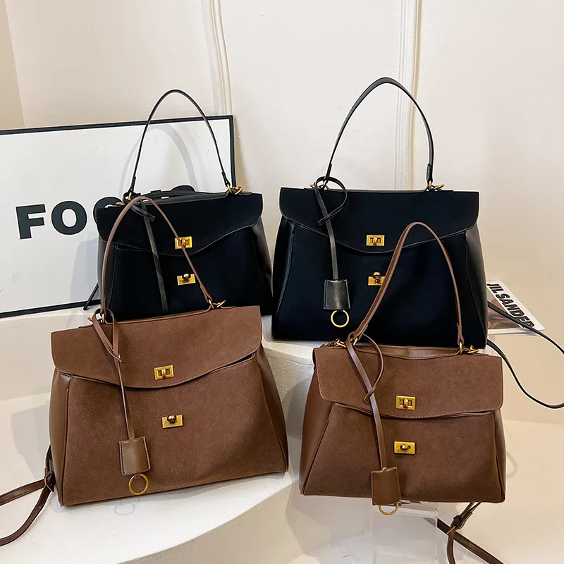 

2025 New Large Capacity Crossbody Bag, Women's Simple Single Shoulder Tote Bag, Handbag