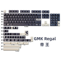 GMK Regal Clone Keycaps 142 Keys Cherry Profile DYE Sublimation PBT Full Sets For GH60 61 64 68 75 84 87 96 104 108 Keyboard