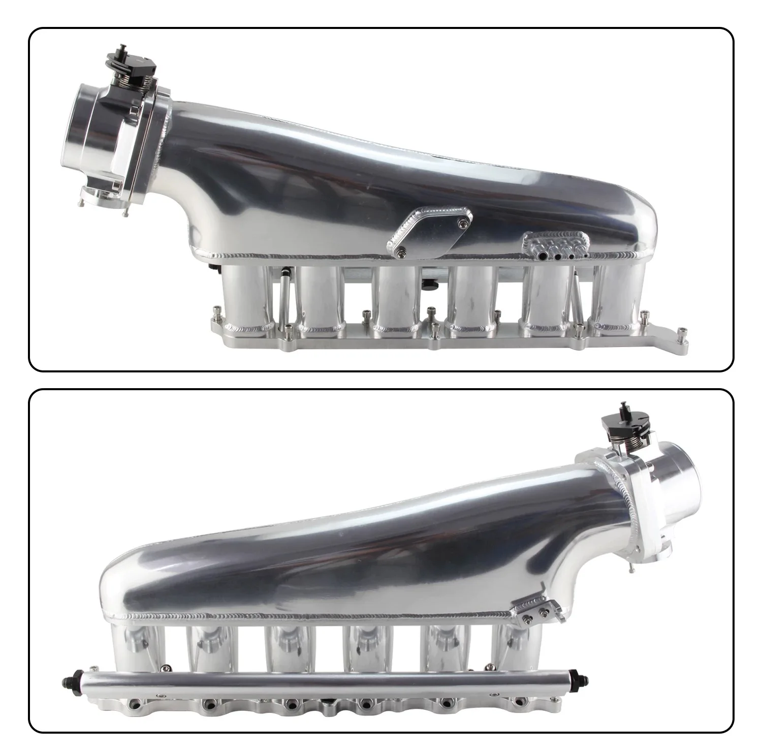 

Hot Sale Billet Intake Manifold for 2JZ GE With Throttle Body and Fuel Rail