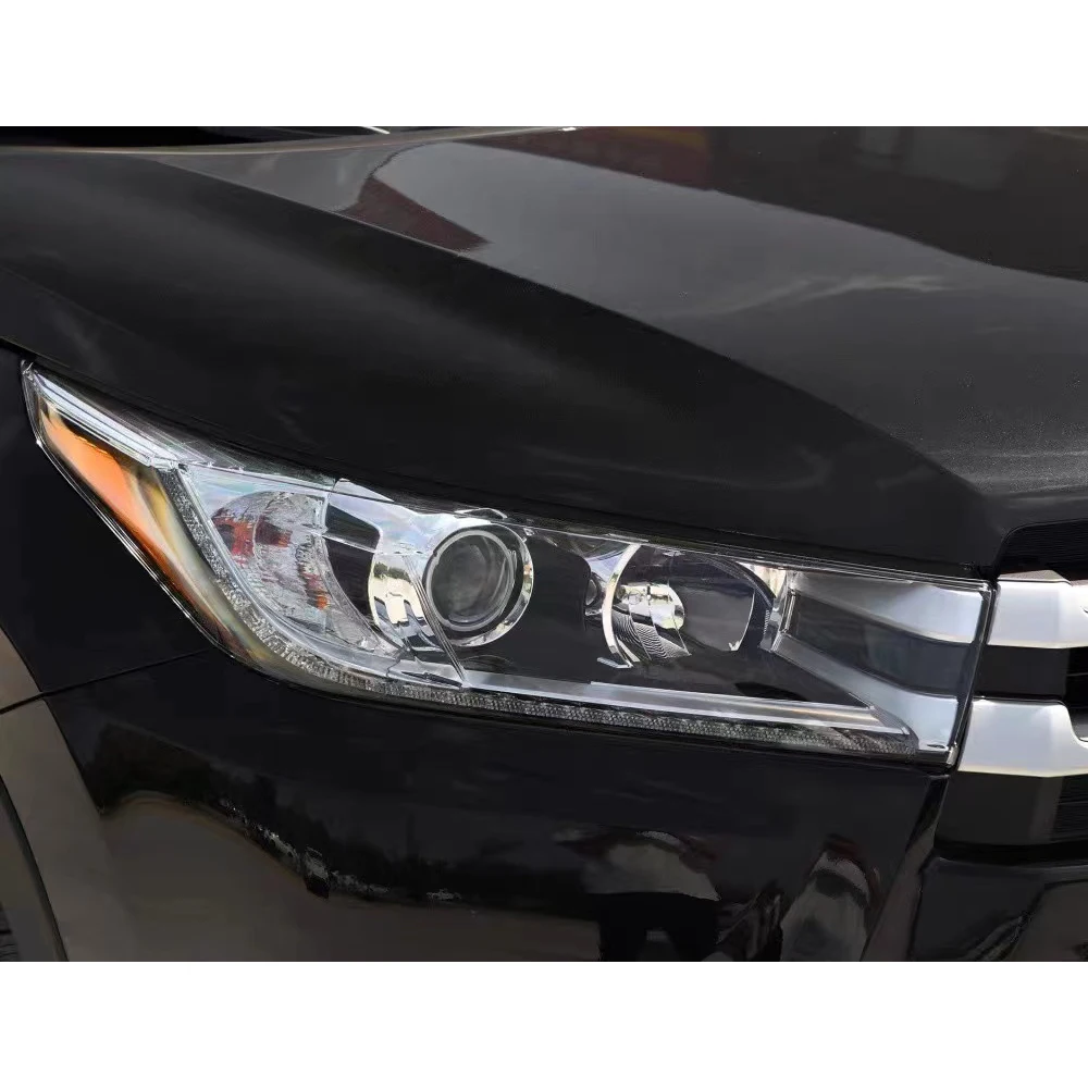 

Car Front Headlight lens Cover Lampshade For Toyota Highlander 2018 2019 2020 Left/Right Replacement Lens Cover Car Accessories