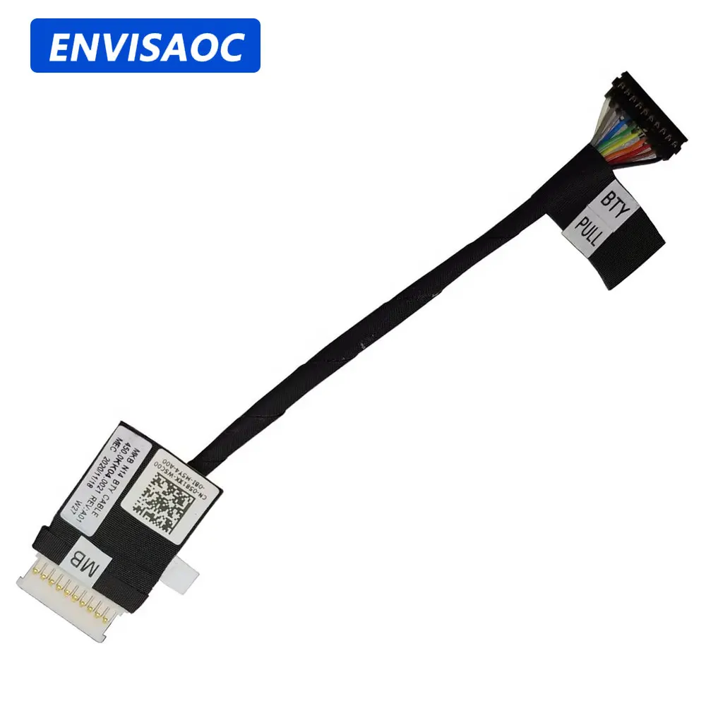 For Dell Inspiron 5501 5502 5505 5508 5509 7405 5400 5402 5406 5409 Latitude 3401 E3401 Laptop Battery Cable Connector 0581XK