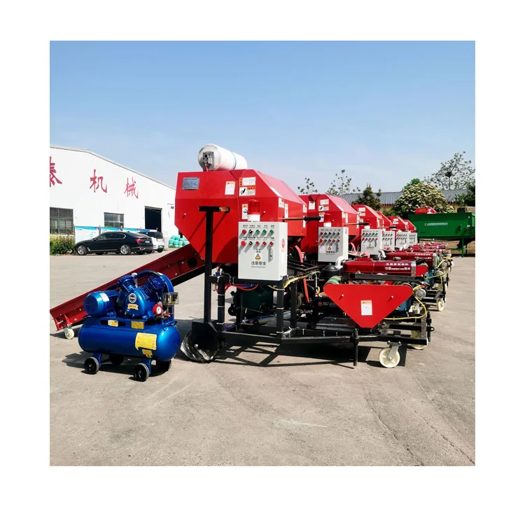 Automatic Silage Baling Machine Mini Corn Silage Baler Machine Silage Making Corn Straw Baler Machine
