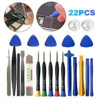 22 in 1 Mobile Phone Repair Tools Pry Opening Screwdriver Set Phone Laptop Disassemble Hand Tool Set for iPhone Laptop Computer