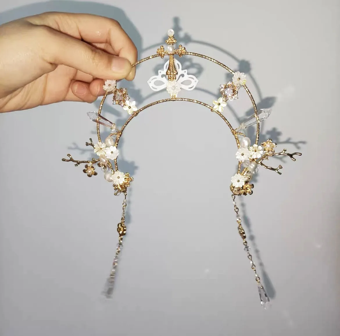 

Doll crown necklace Yeluoli 1/3 BJD big girl headdress 1 piece free shipping