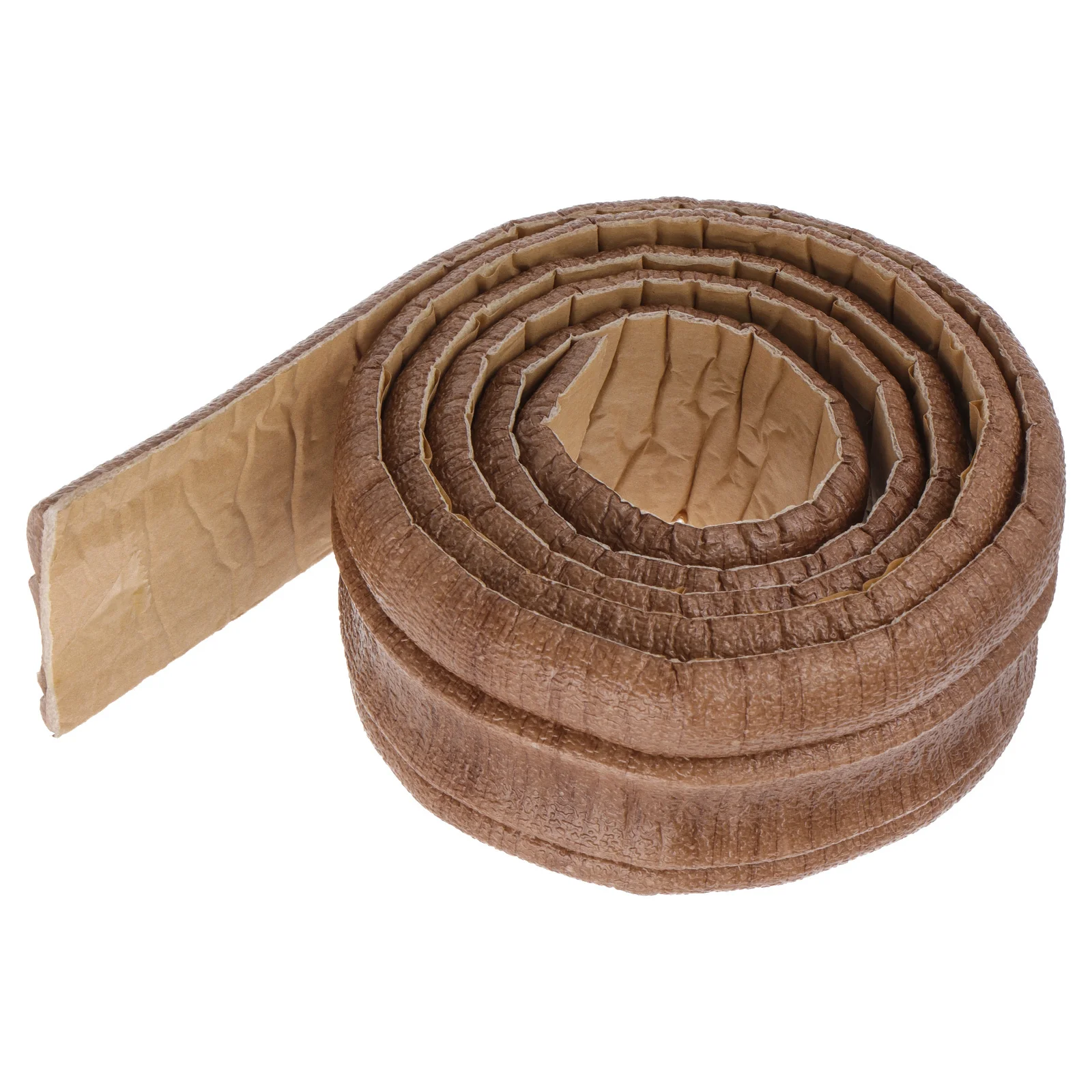 

Thickened Self Adhesive Baseboard Border Pe Foam Wall Trim Skirting Strip Removable Wallpaper Border for Home Office Decor