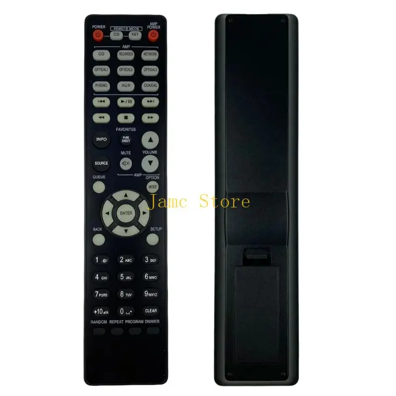 LX0B Remote Controller For RC1223 RC1224 RC1225 Home Theaters Wide Compatibility Easy Setups Instantly Use Not Need Pairing