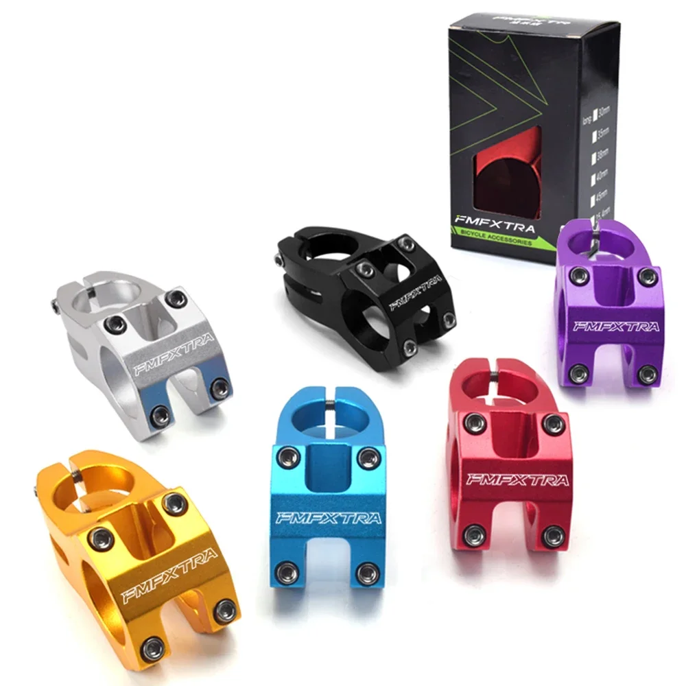 

2024 FMFXTR MTB Short Stem CNC Aluminum Alloy 31.8*45mm Bicycle Stem for Mountain Cycling Road Bike Parts