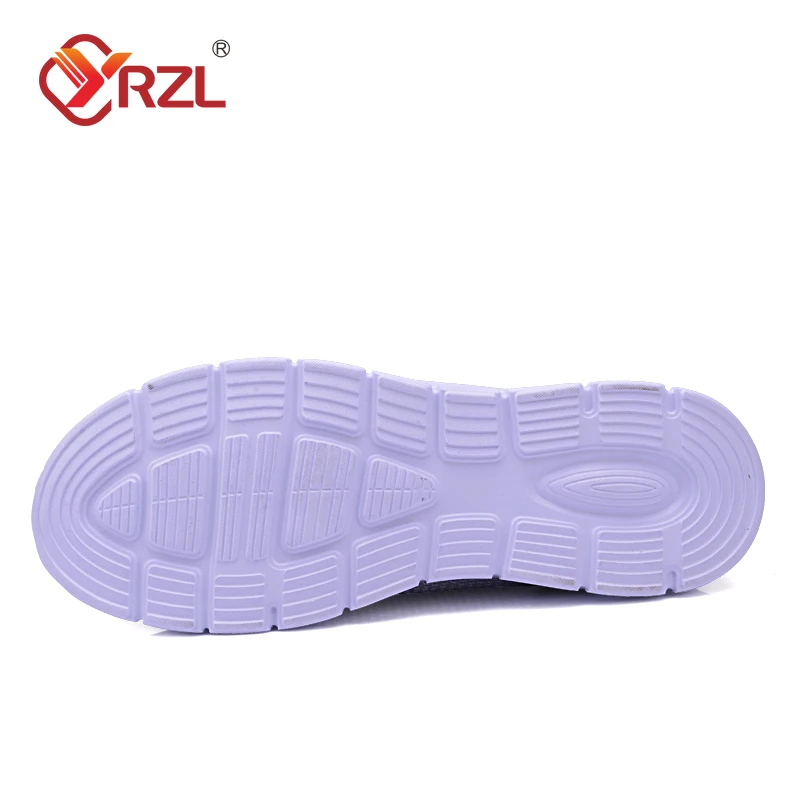 YRZL Lightweight Men Casual Shoes Breathable Slip on Women Men Sneakers Anti-slip Unisex Flats Outdoor Walking Shoes Size 36-47